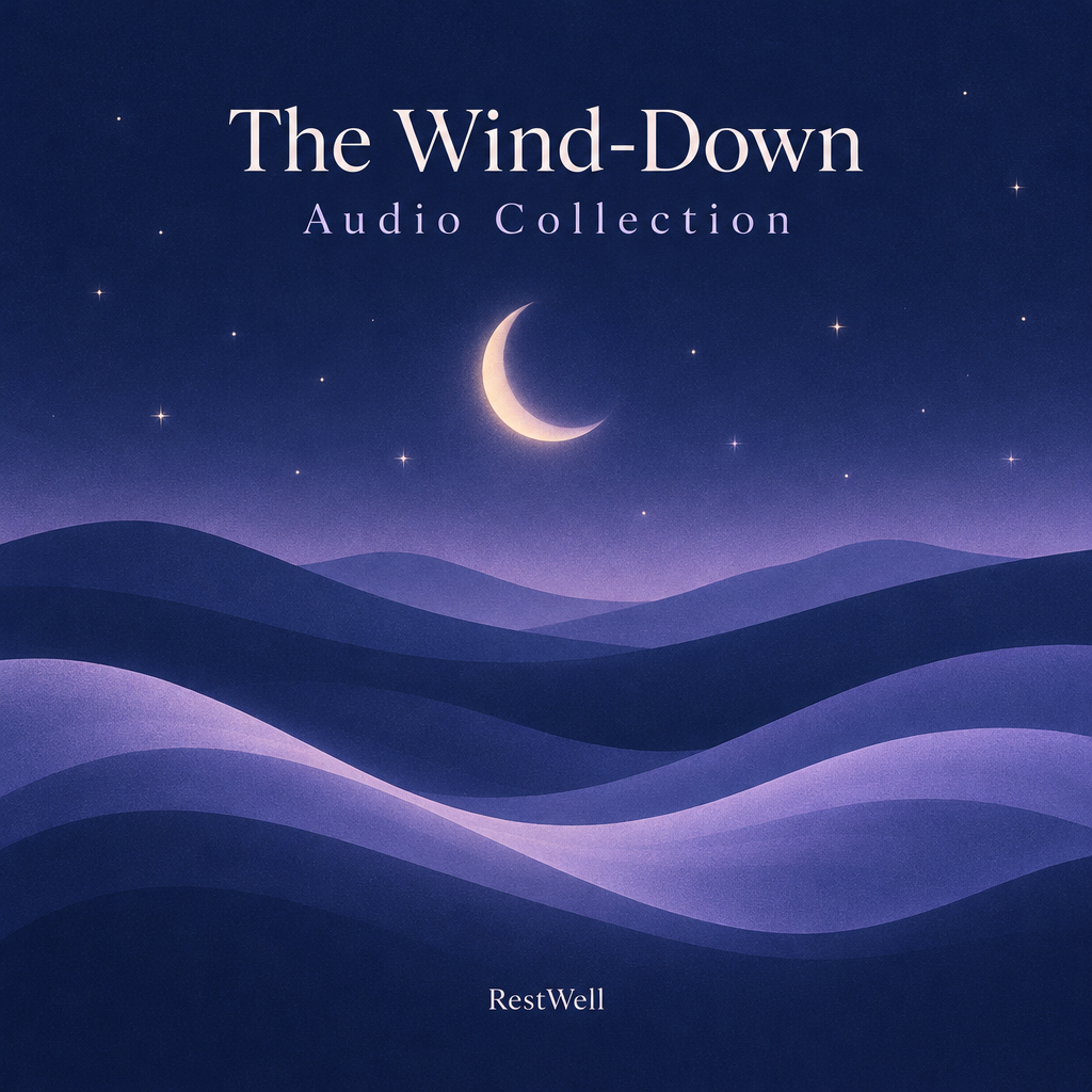 The Wind-Down Audio Collection — 6 Tracks to Fall Asleep Faster (MP3 Download)